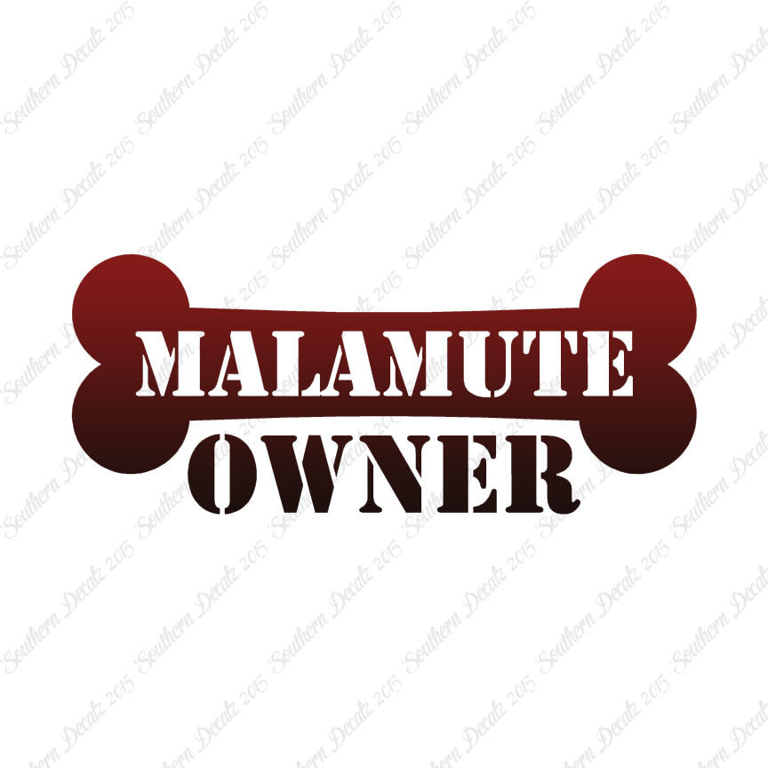 Malamute Dog Owner Bone