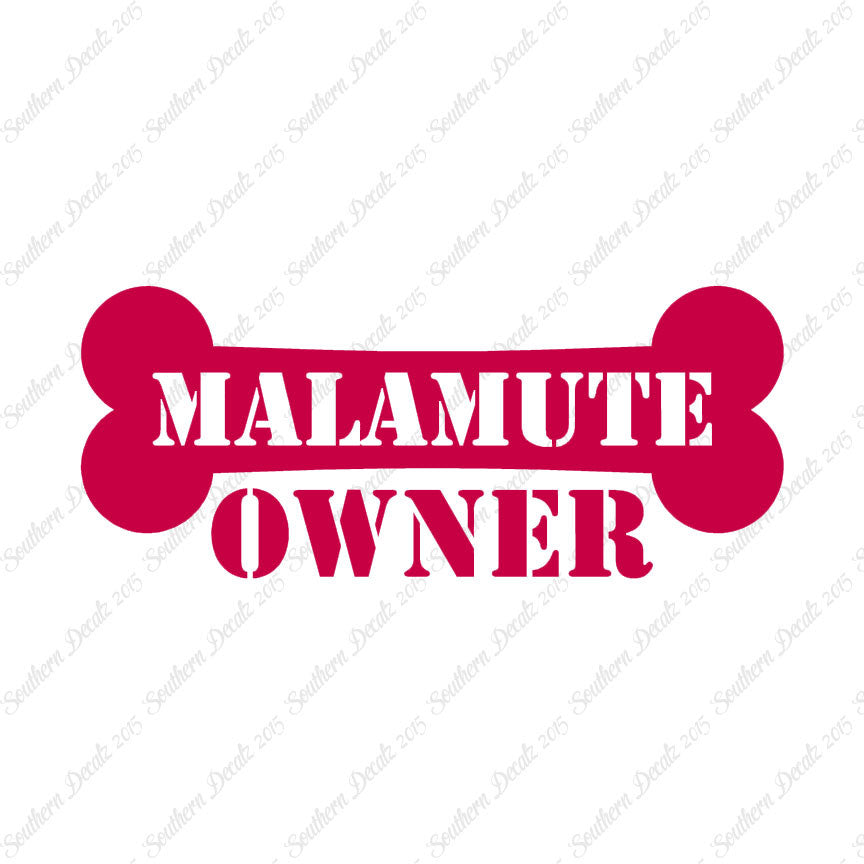 Malamute Dog Owner Bone