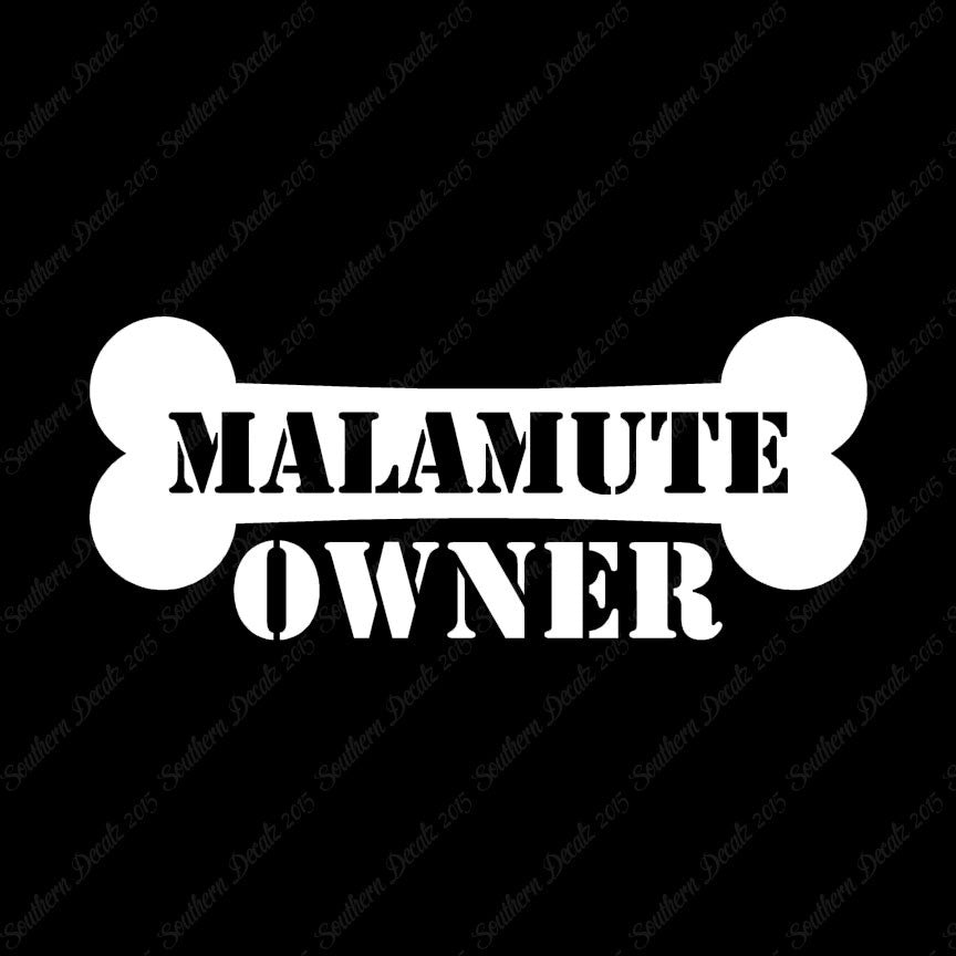 Malamute Dog Owner Bone