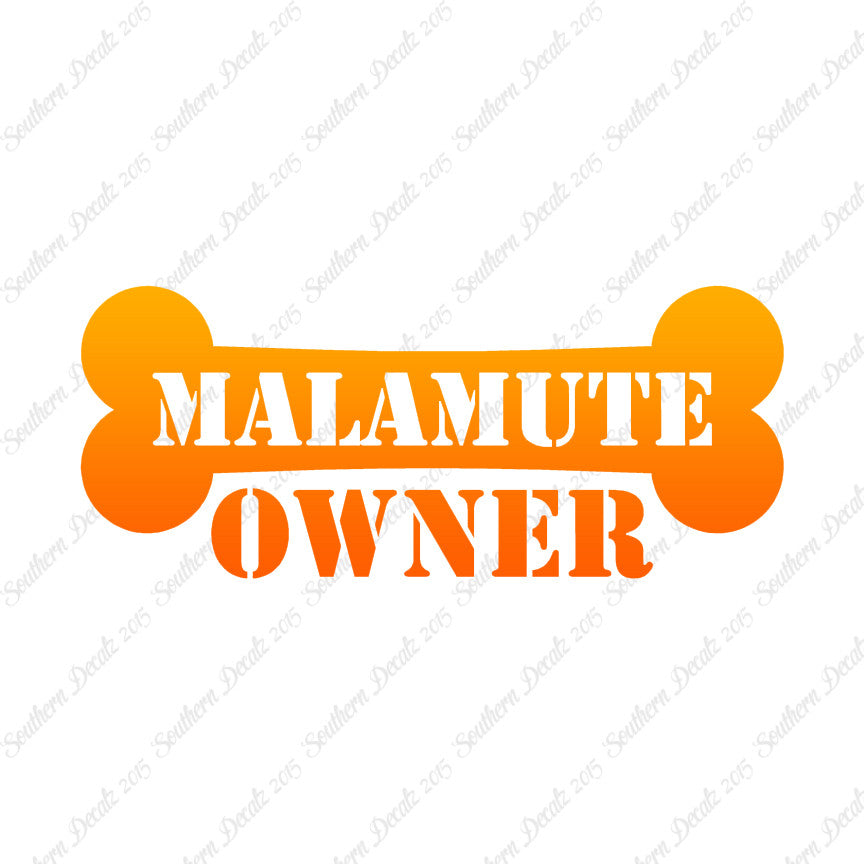 Malamute Dog Owner Bone
