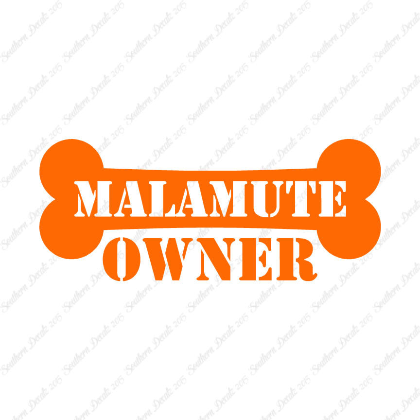 Malamute Dog Owner Bone