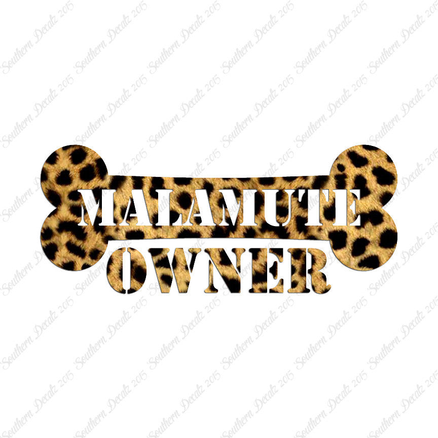 Malamute Dog Owner Bone