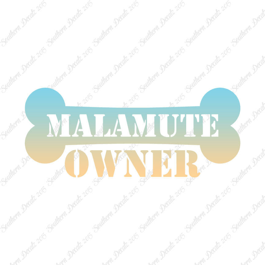 Malamute Dog Owner Bone