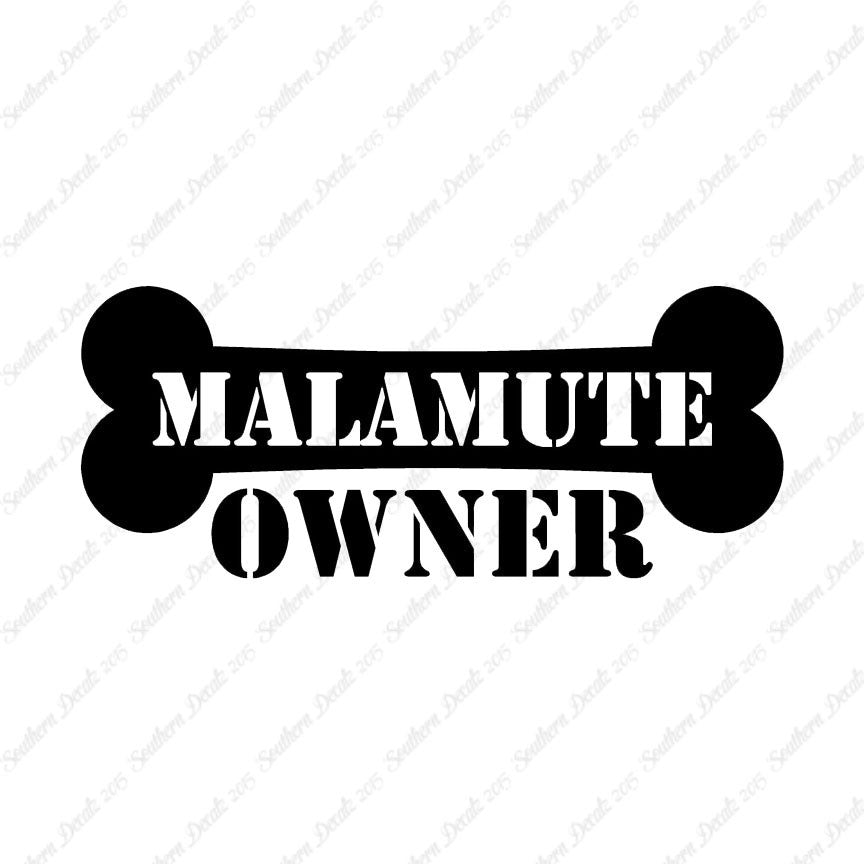 Malamute Dog Owner Bone