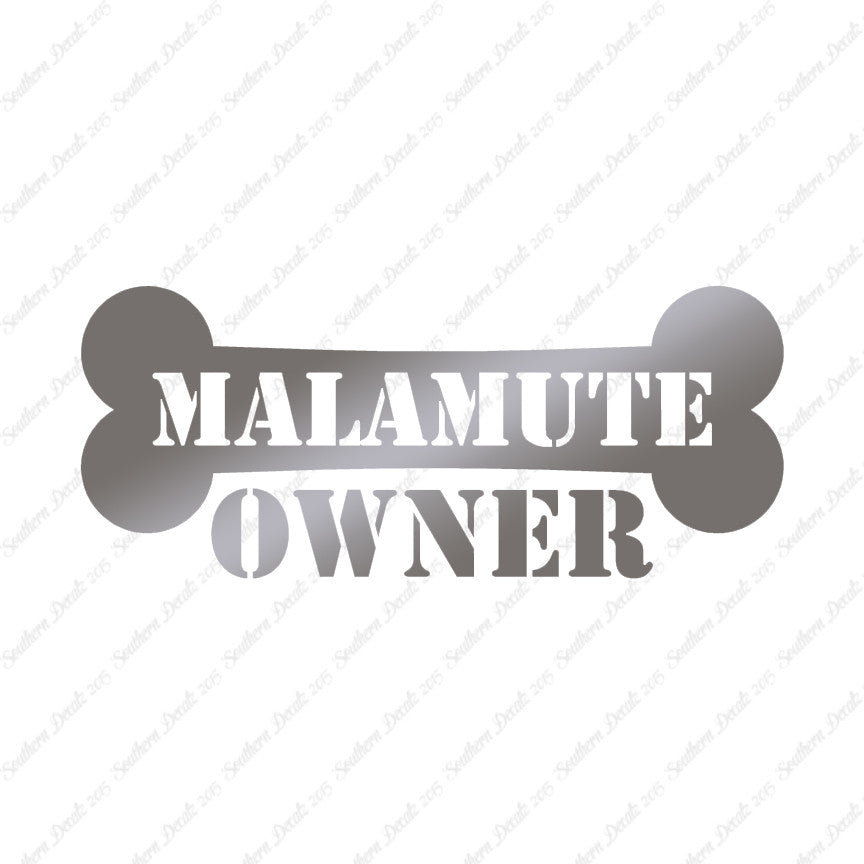 Malamute Dog Owner Bone