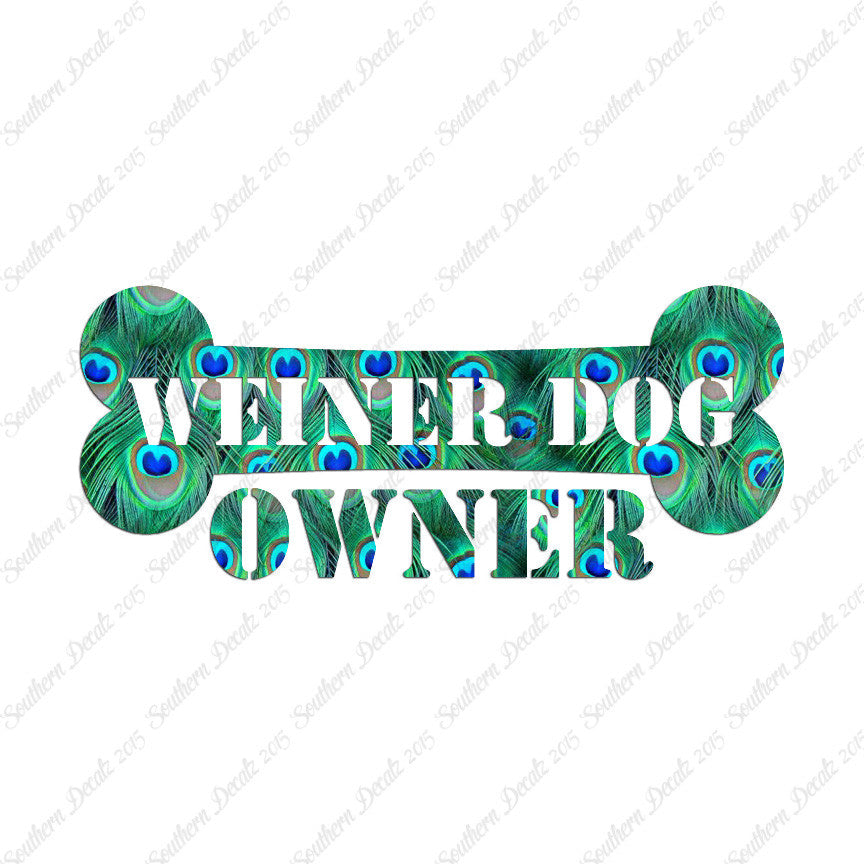 Weiner Dog Owner Bone Dachshund
