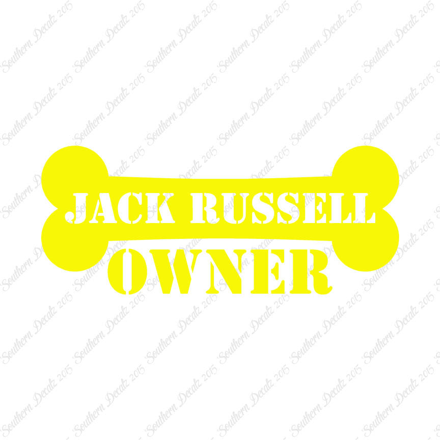 Jack Russell Dog Owner Bone
