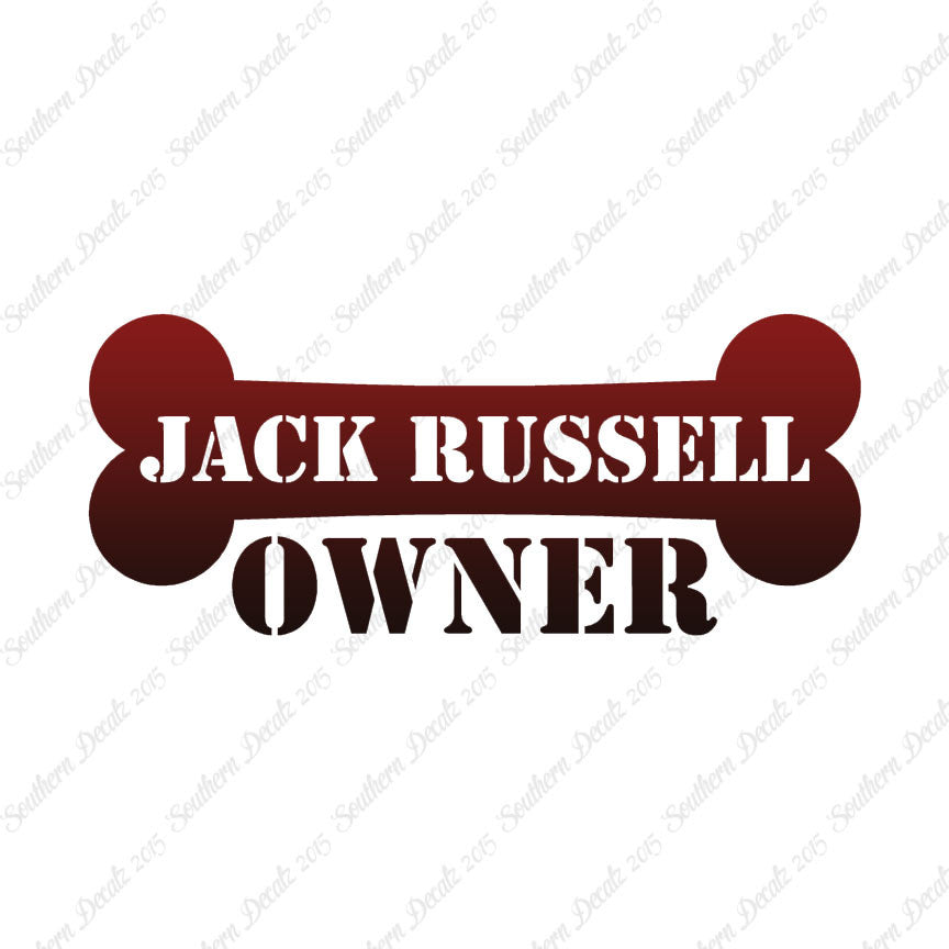 Jack Russell Dog Owner Bone