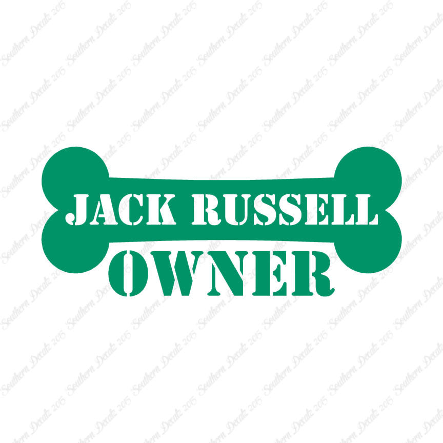 Jack Russell Dog Owner Bone