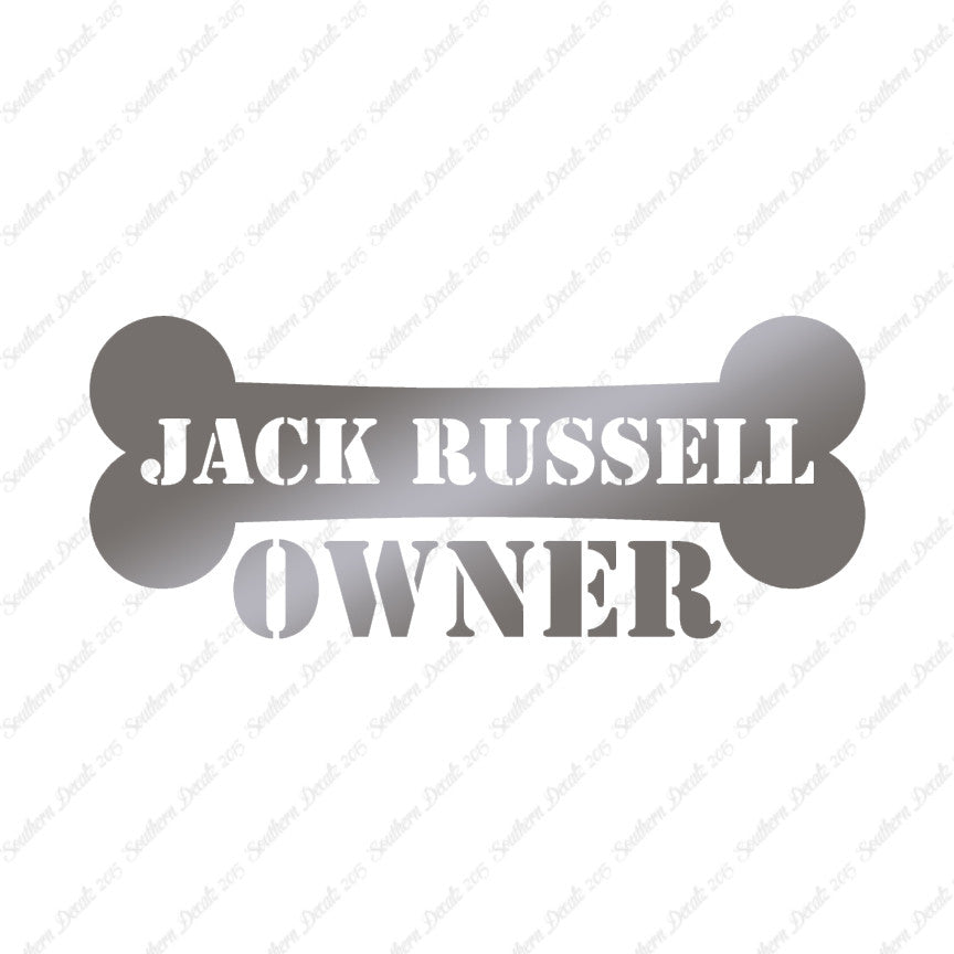 Jack Russell Dog Owner Bone