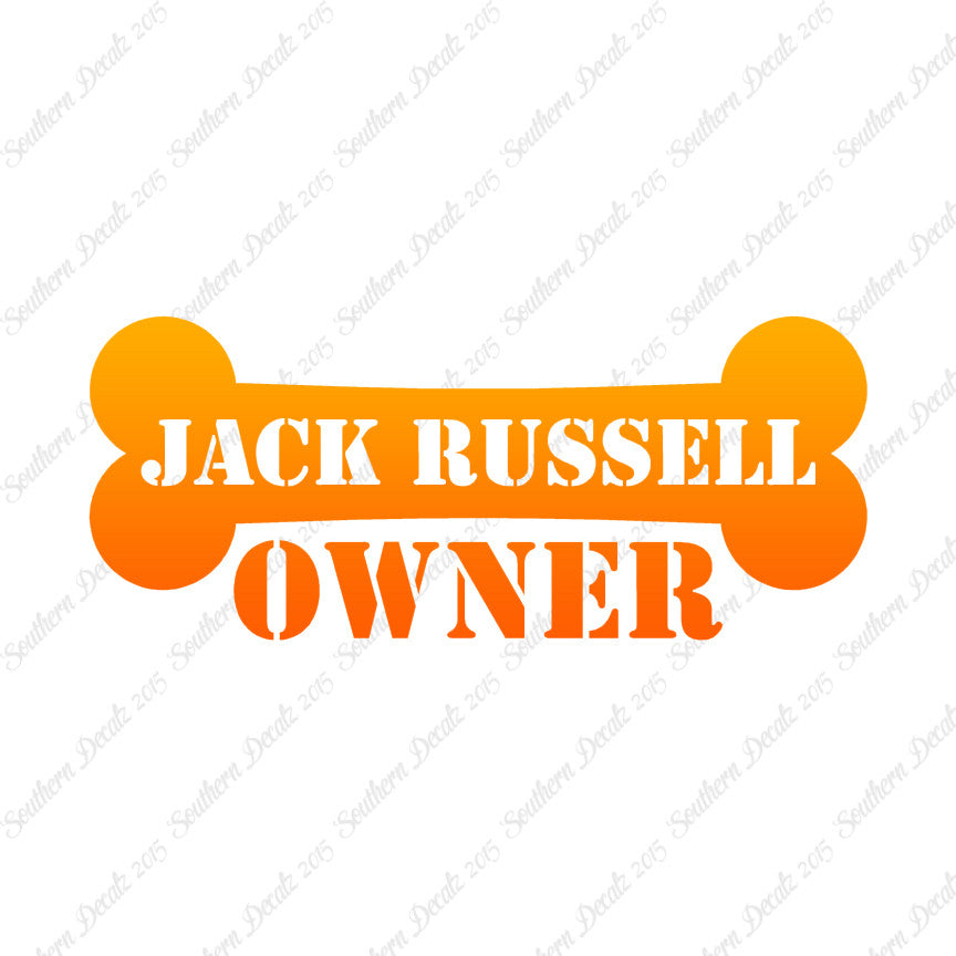 Jack Russell Dog Owner Bone