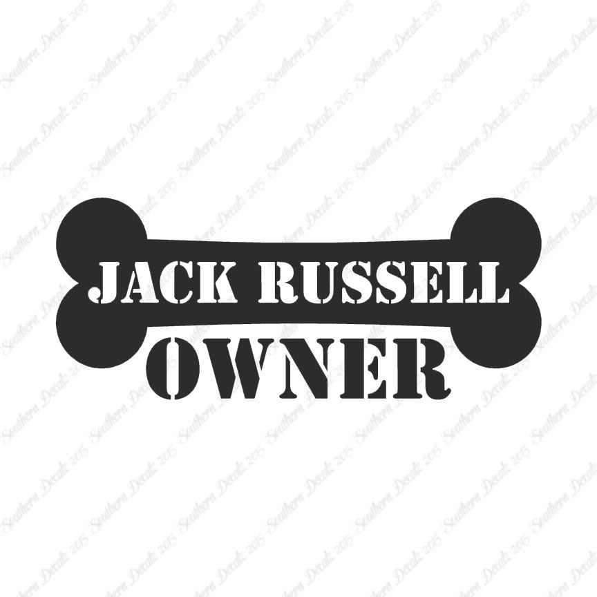 Jack Russell Dog Owner Bone