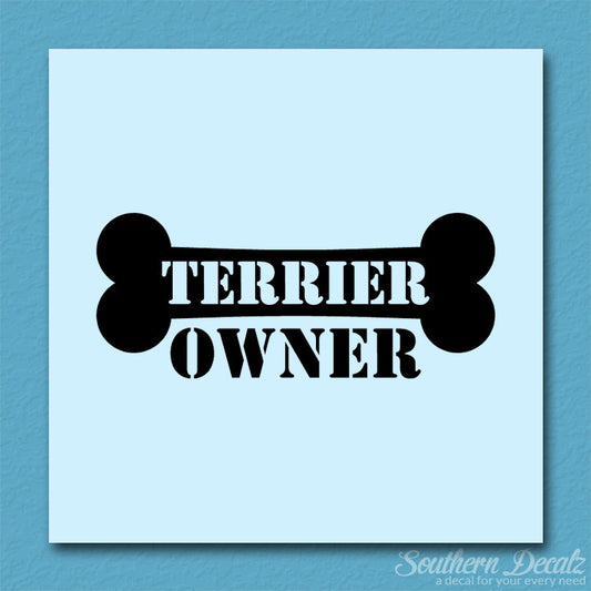 Terrier Dog Owner Bone