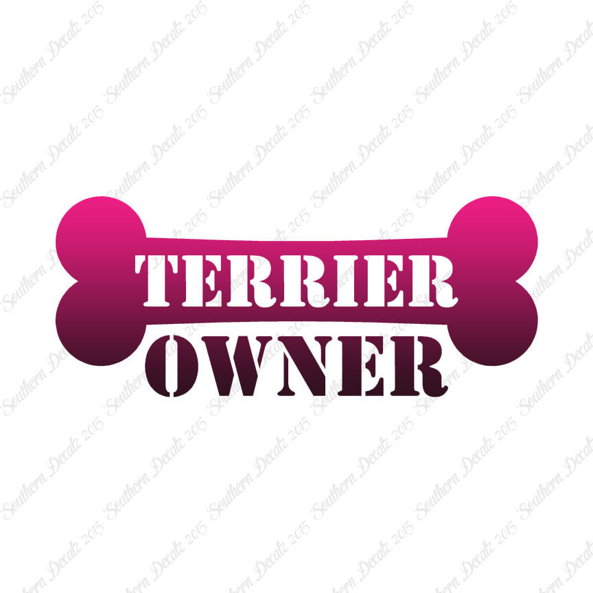 Terrier Dog Owner Bone