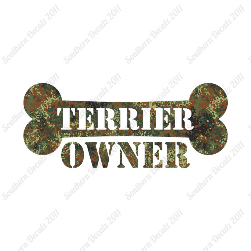 Terrier Dog Owner Bone