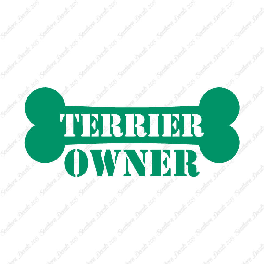 Terrier Dog Owner Bone
