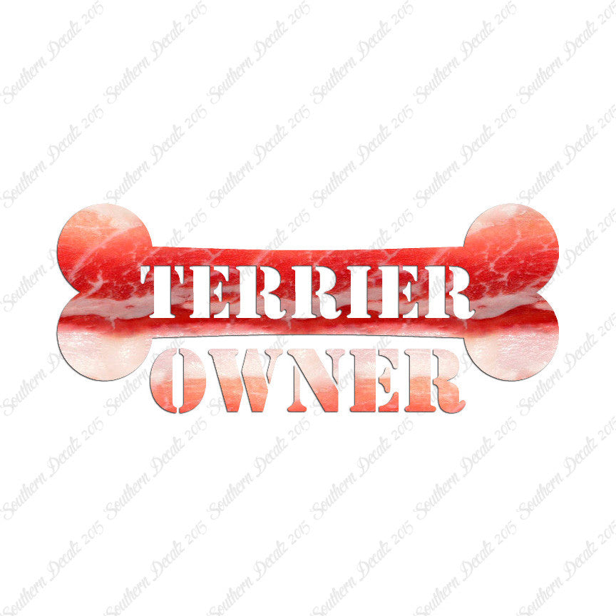 Terrier Dog Owner Bone