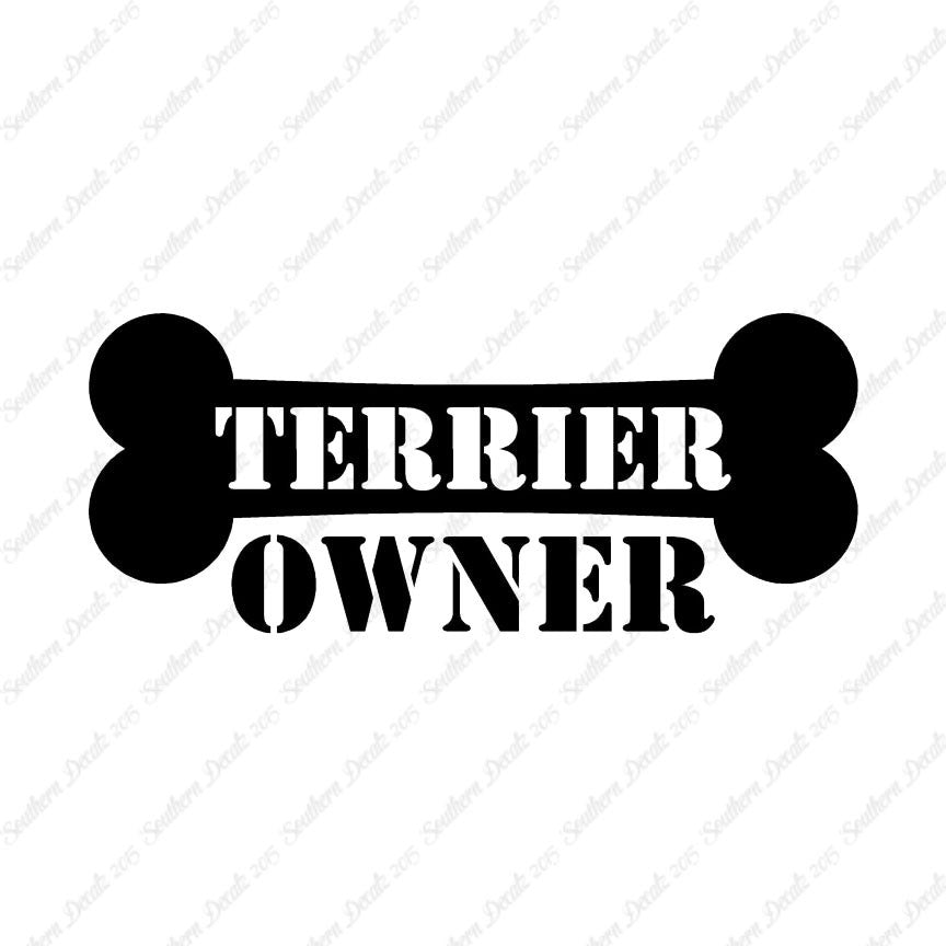 Terrier Dog Owner Bone