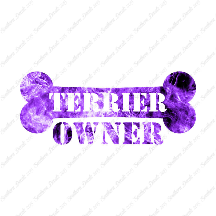 Terrier Dog Owner Bone