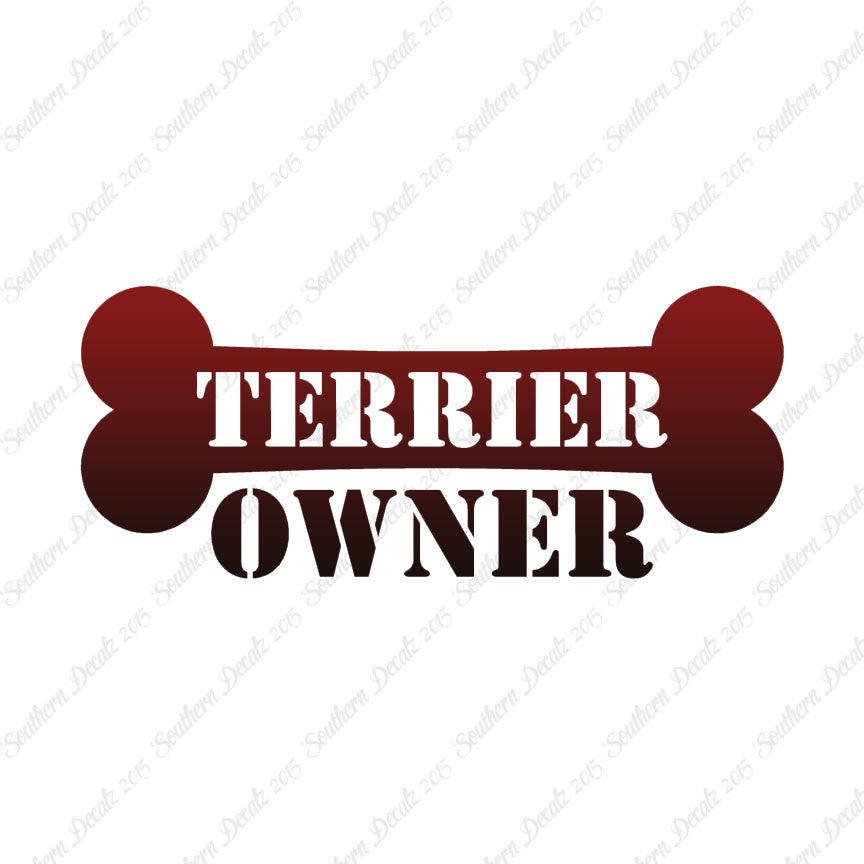 Terrier Dog Owner Bone