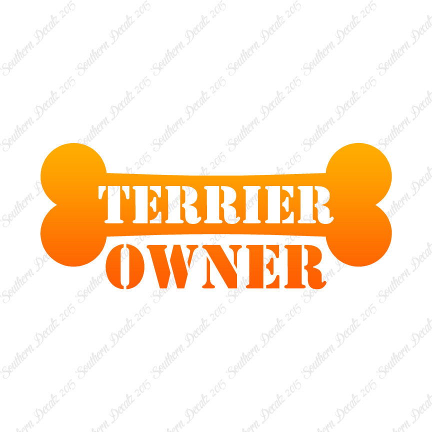 Terrier Dog Owner Bone