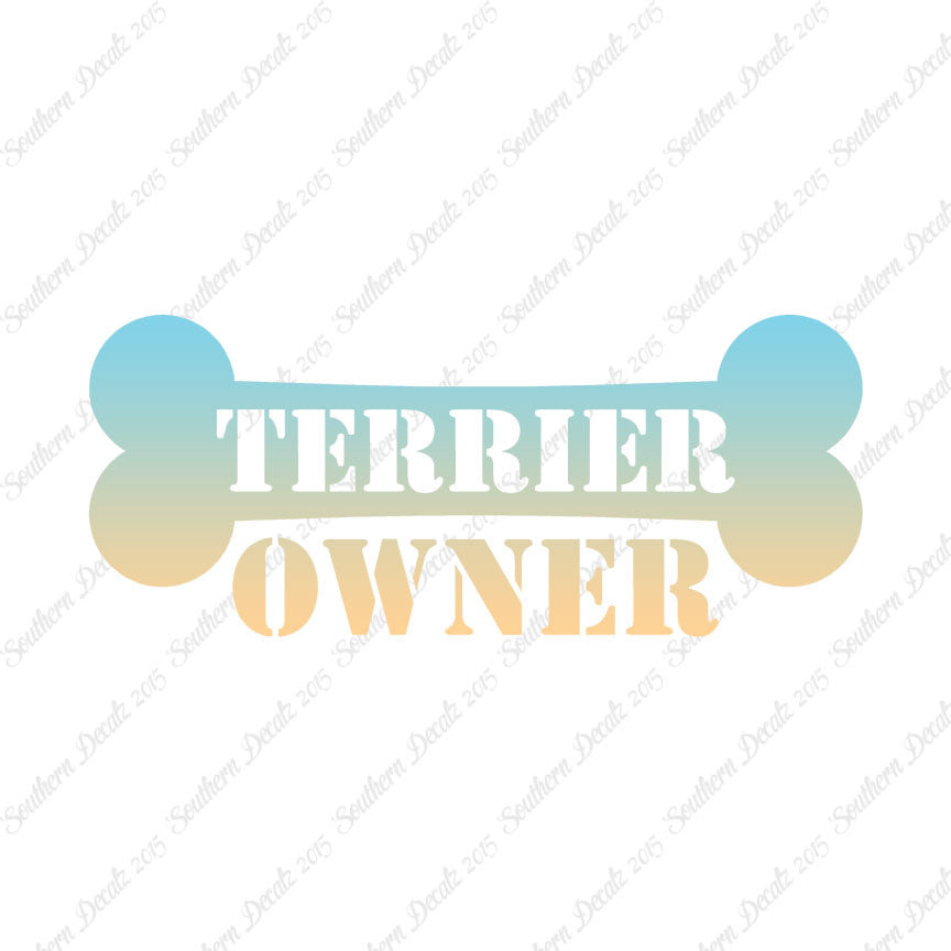 Terrier Dog Owner Bone