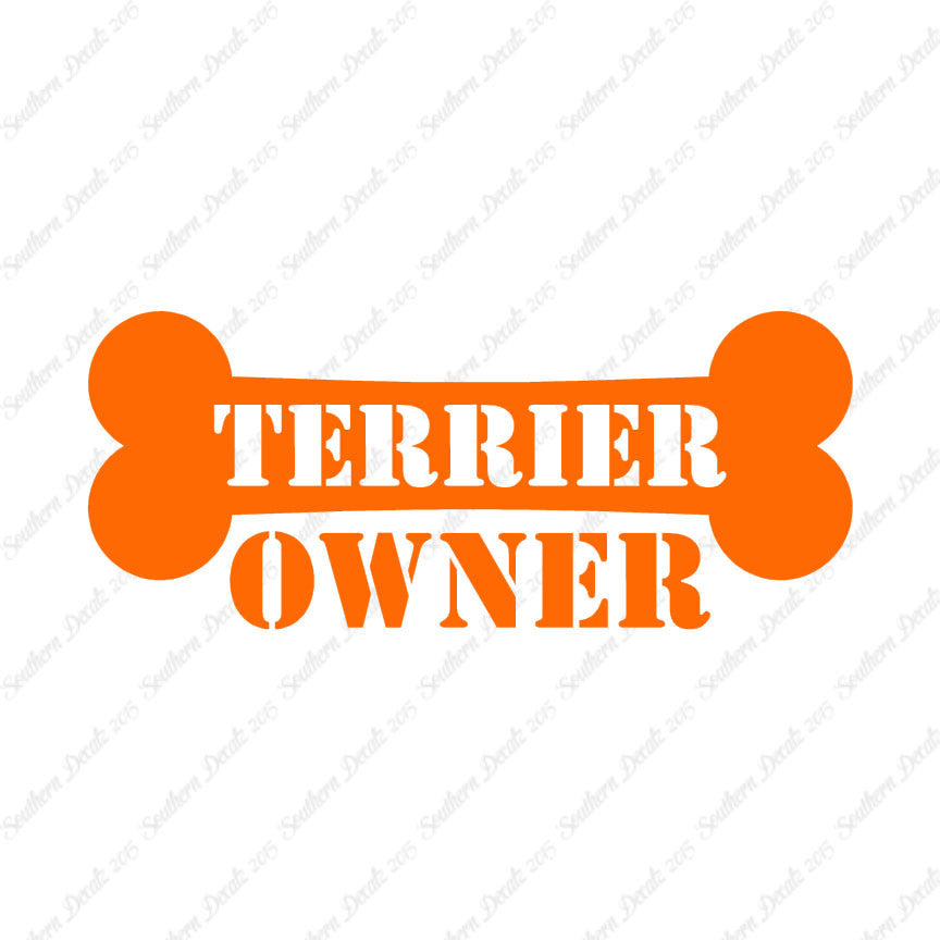 Terrier Dog Owner Bone