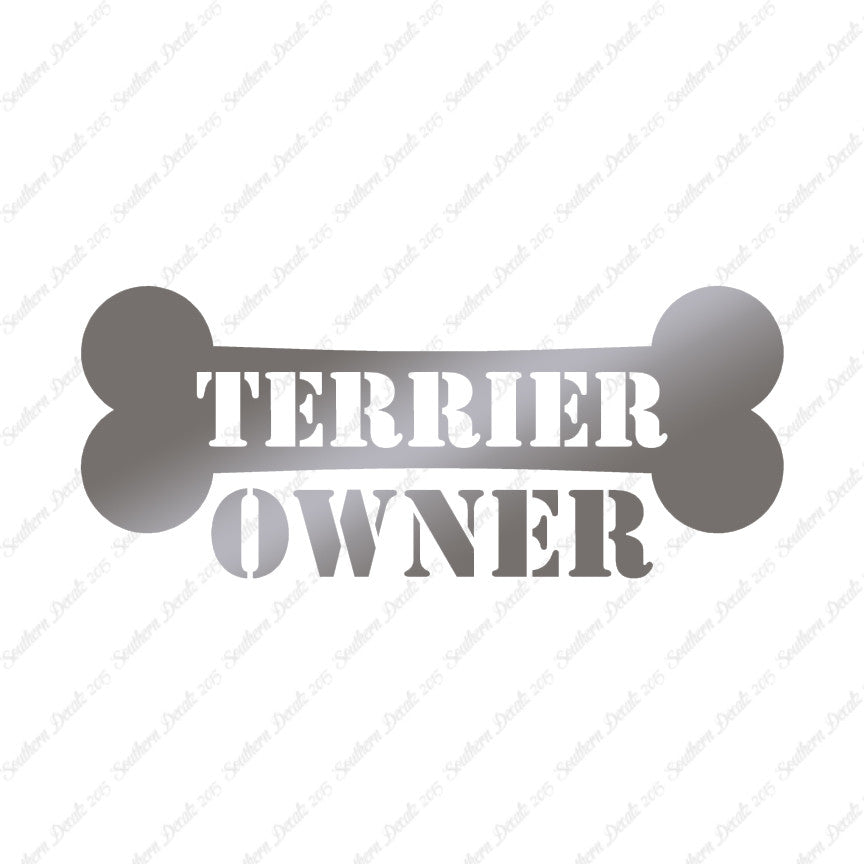 Terrier Dog Owner Bone