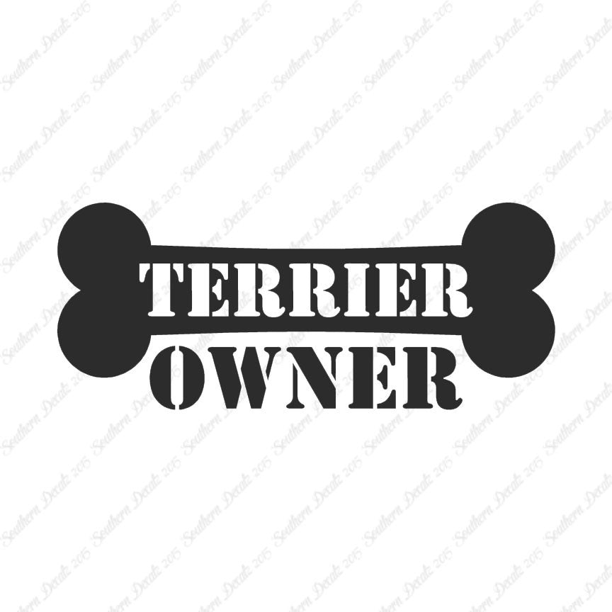 Terrier Dog Owner Bone