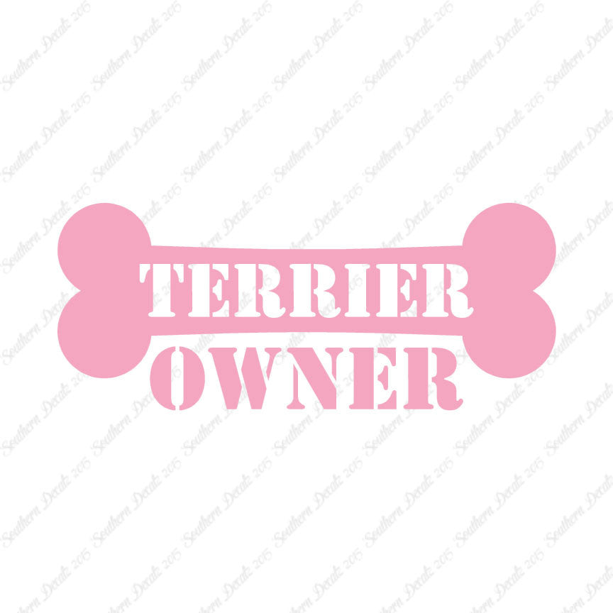 Terrier Dog Owner Bone