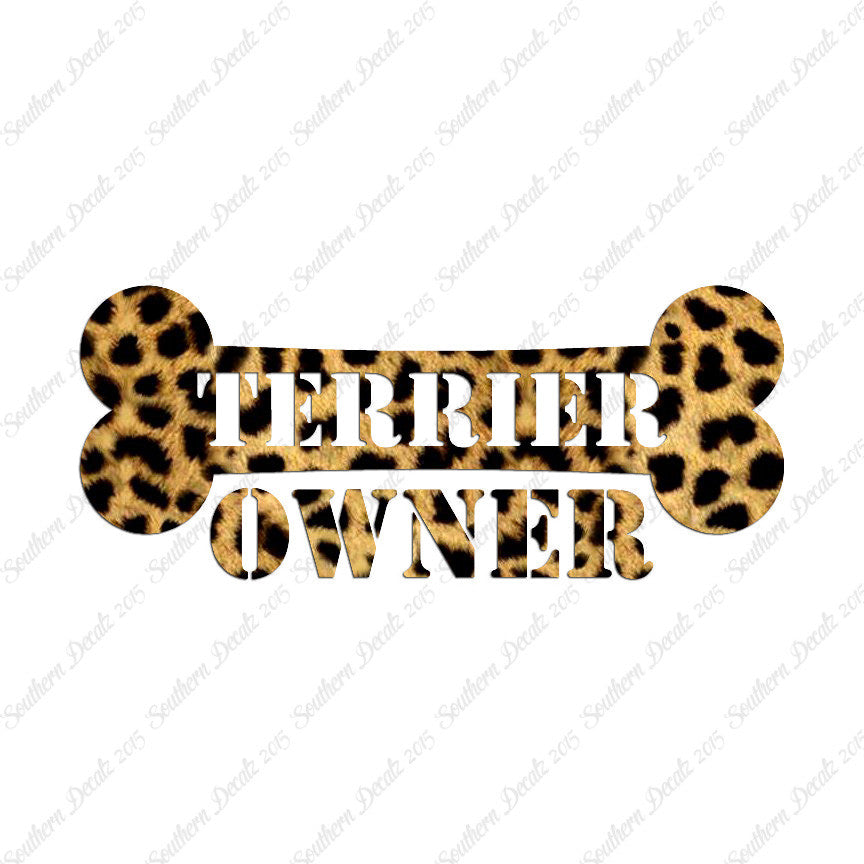 Terrier Dog Owner Bone