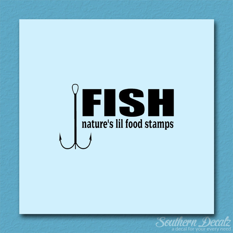 Fish Natures Food Stamp Fishing