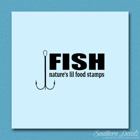 Fish Natures Food Stamp Fishing