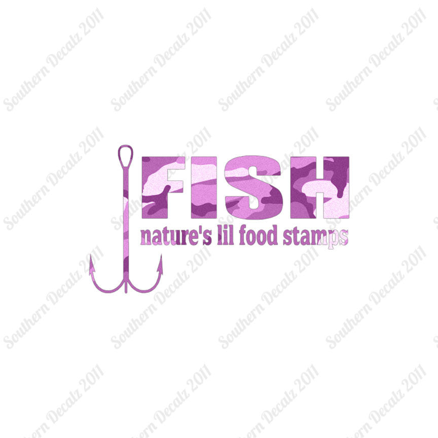 Fish Natures Food Stamp Fishing