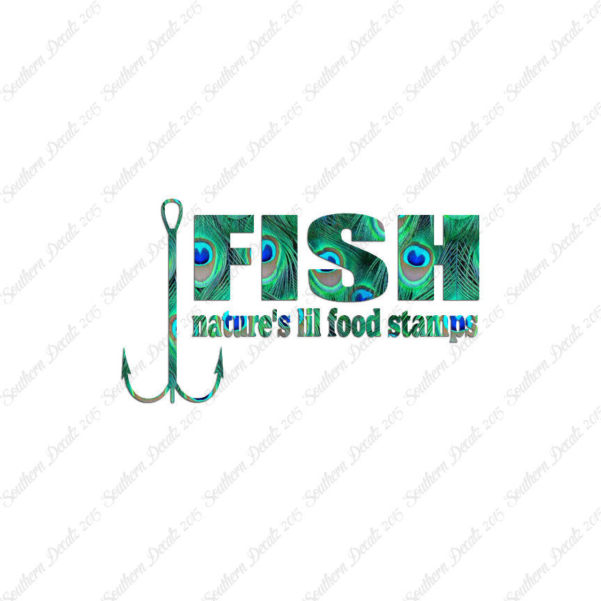 Fish Natures Food Stamp Fishing