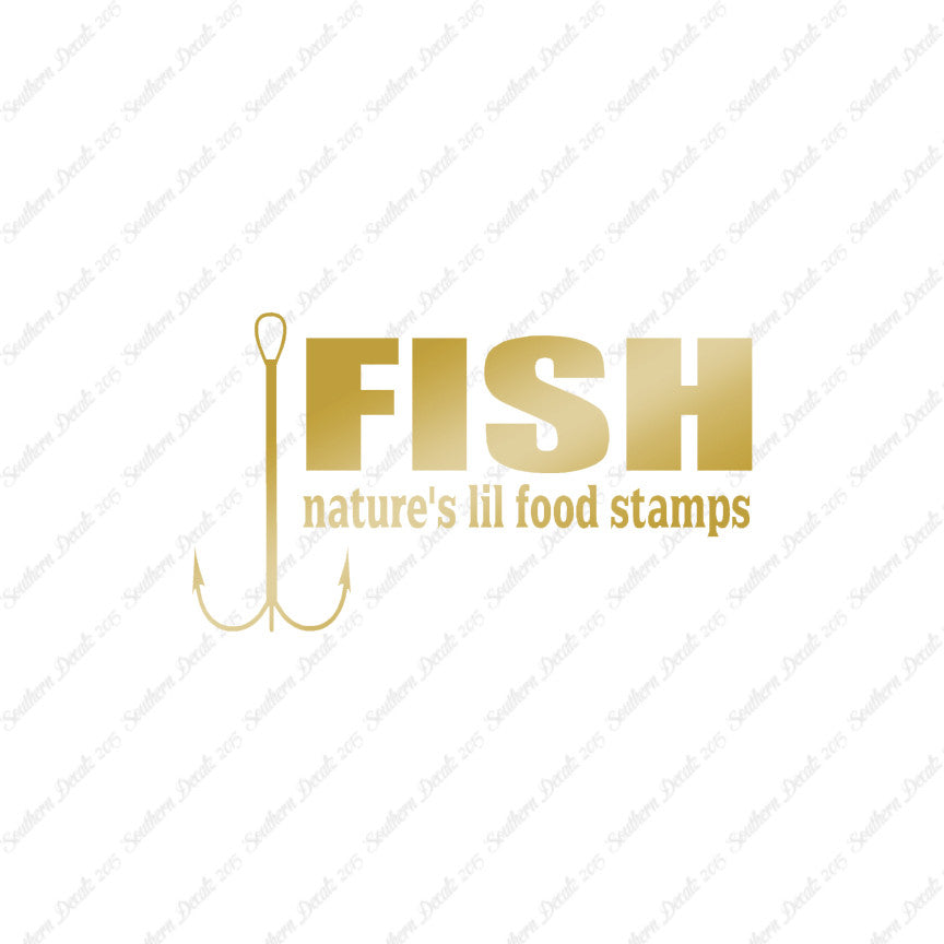 Fish Natures Food Stamp Fishing