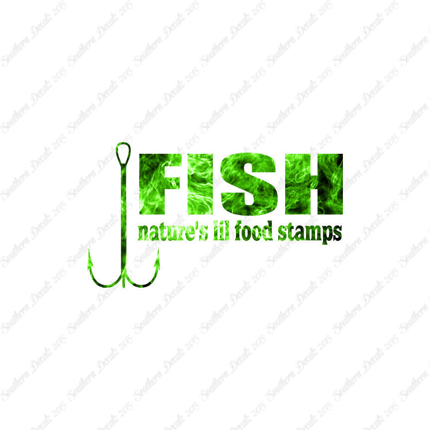 Fish Natures Food Stamp Fishing