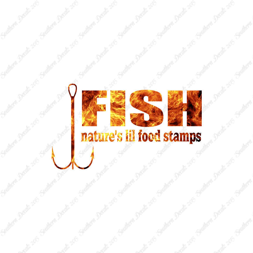 Fish Natures Food Stamp Fishing