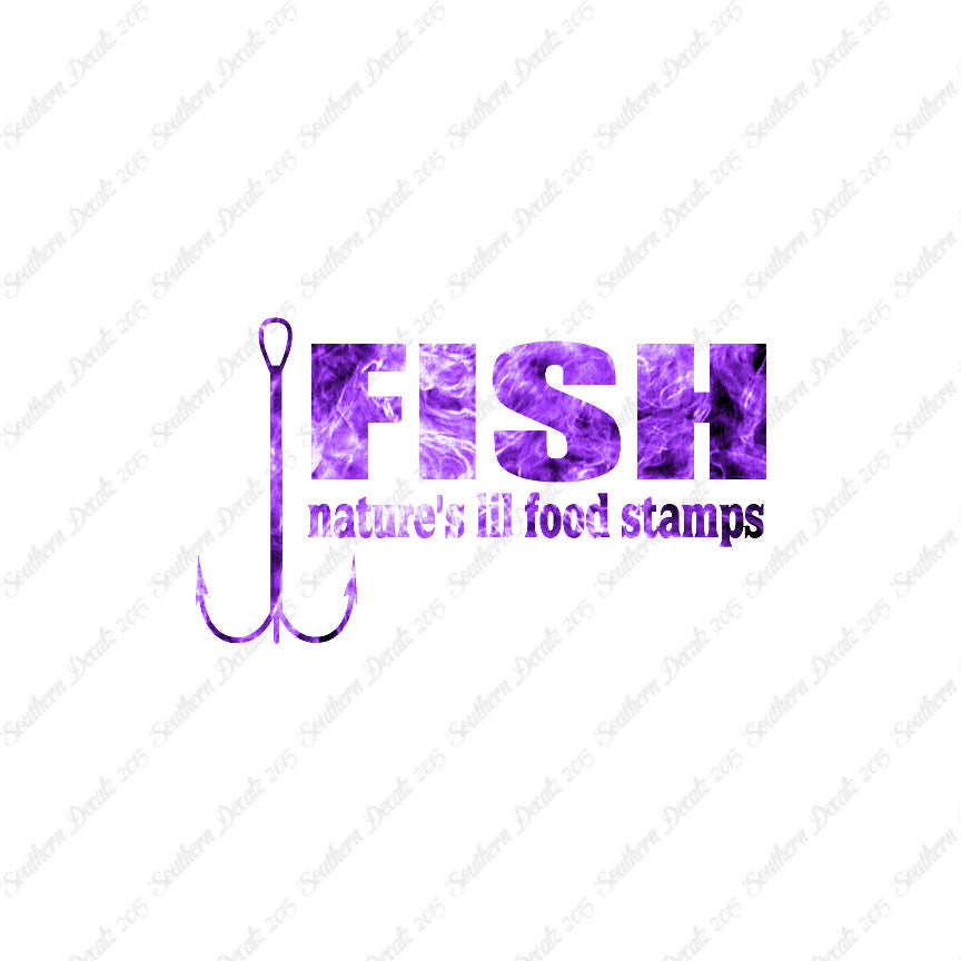 Fish Natures Food Stamp Fishing