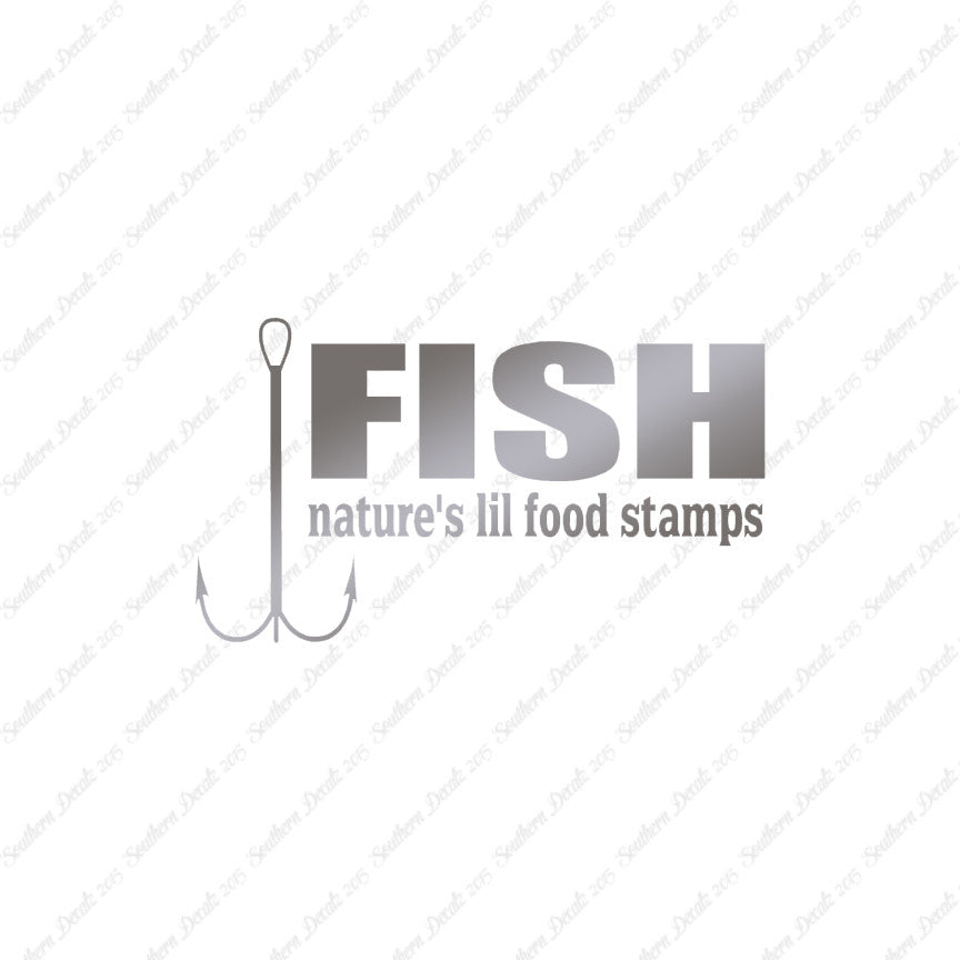 Fish Natures Food Stamp Fishing