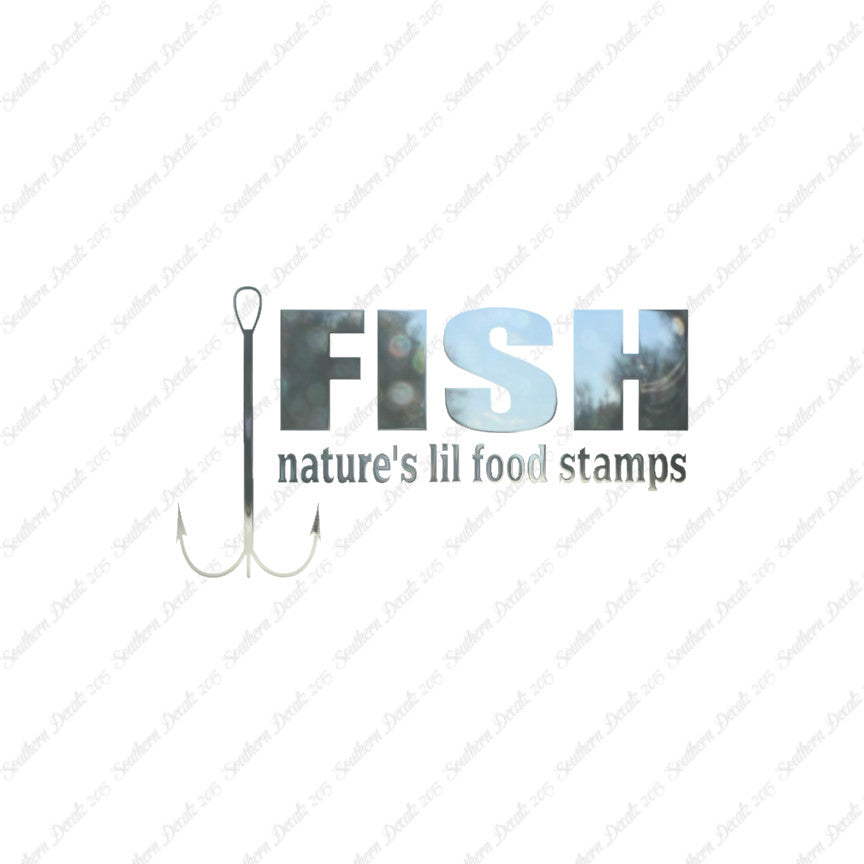 Fish Natures Food Stamp Fishing