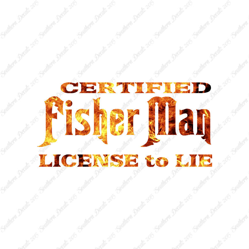 Fisher Man License To Lie