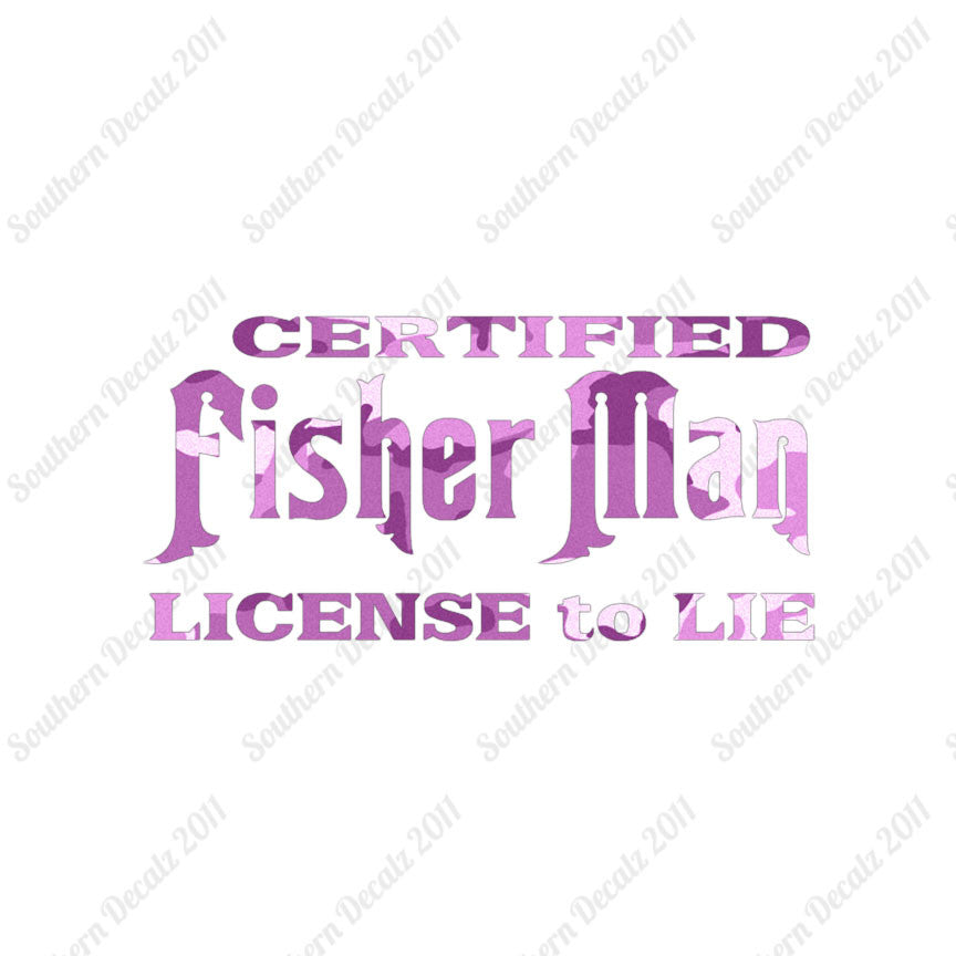 Fisher Man License To Lie