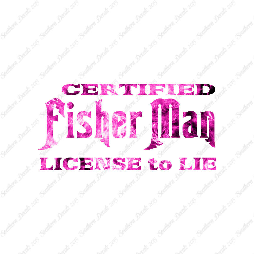 Fisher Man License To Lie