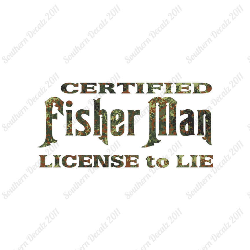 Fisher Man License To Lie