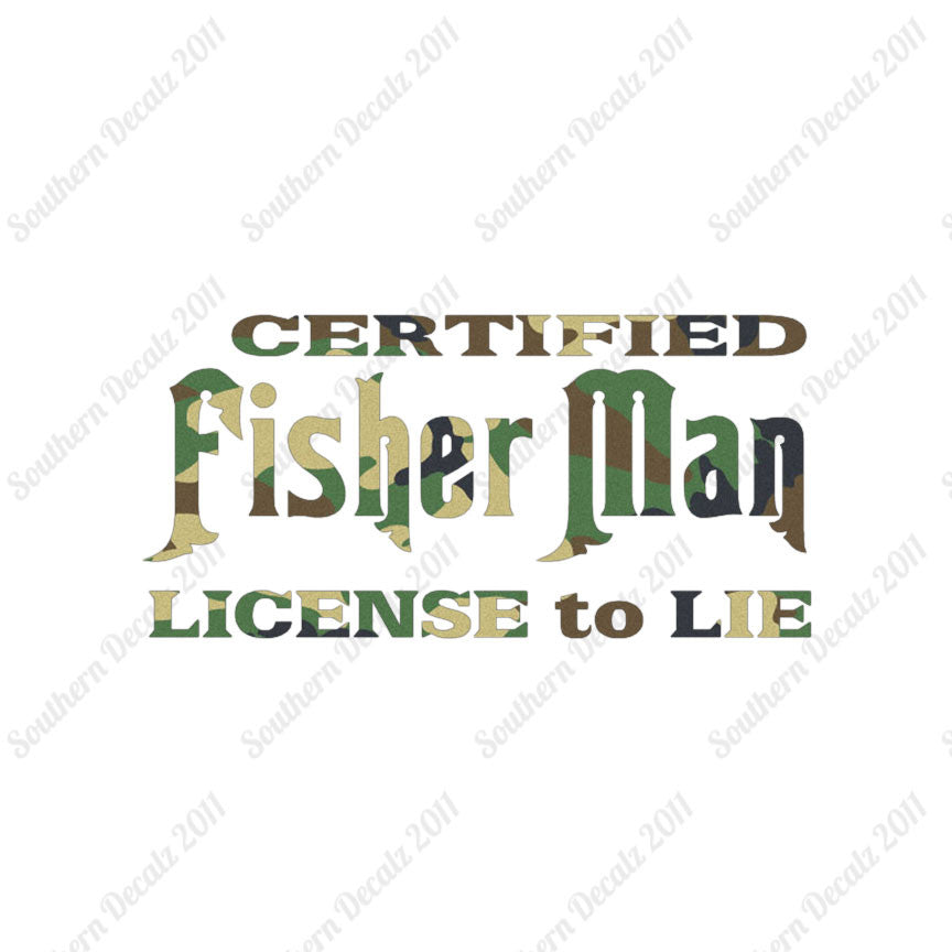 Fisher Man License To Lie