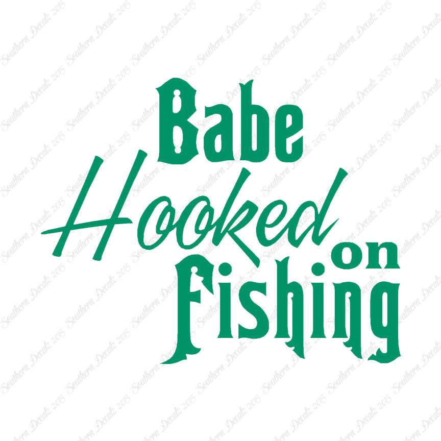 Babe Hooked On Fishing
