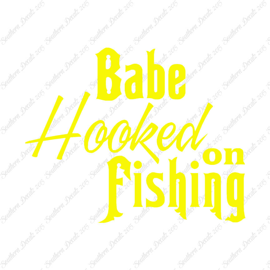 Babe Hooked On Fishing