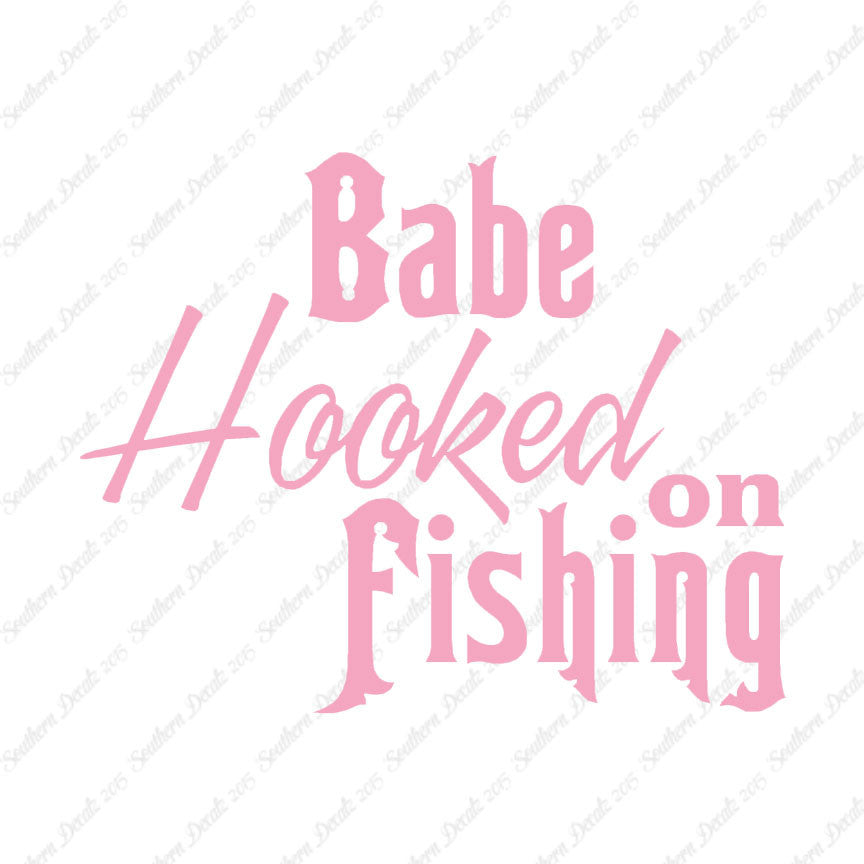 Babe Hooked On Fishing
