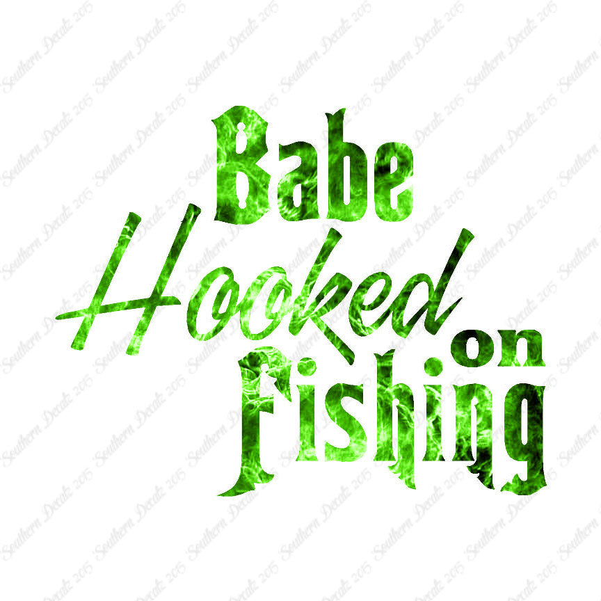 Babe Hooked On Fishing